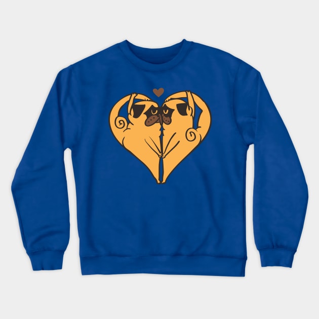 Streatching and Love Crewneck Sweatshirt by huebucket